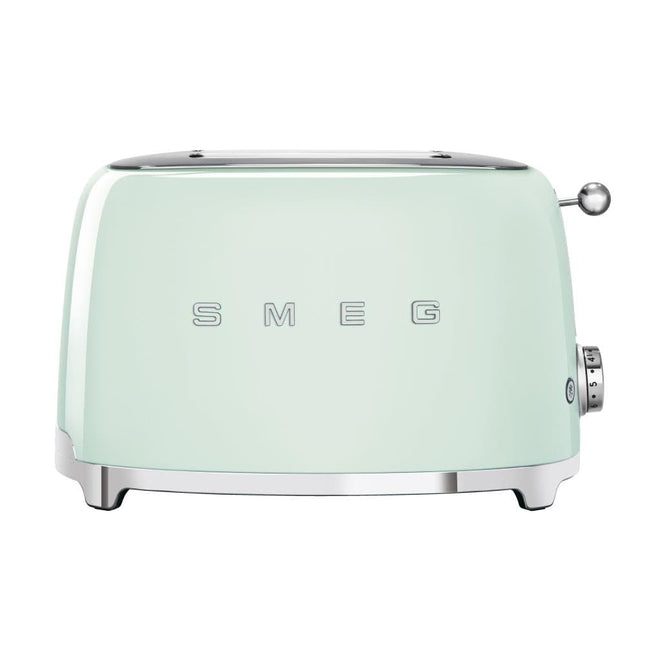 Cooks Boutique Toasters Smeg 2 Slice Toaster - Pastel Green TSF01PGUK
