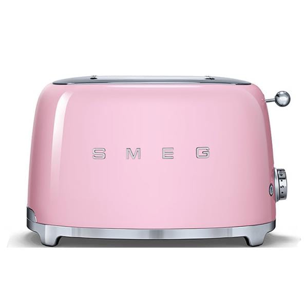 Cooks Boutique Toasters Smeg 2 Slice Toaster - Pink TSF01PKUK