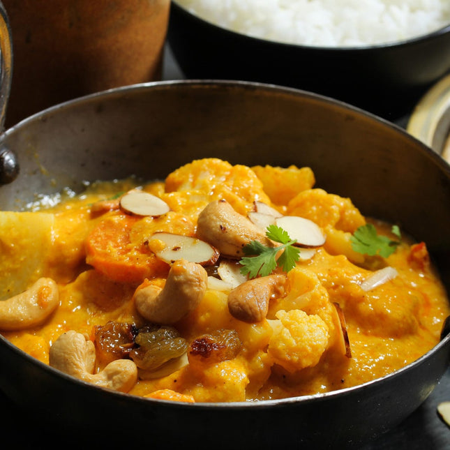 Cooks Boutique Indian Class Wednesday 29th May 6-9pm Curry Night with Tara: A Veggie Indian Feast CLASS2296