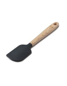 Cooks Boutique Spatulas Zeal Large Spatula Spoon w/ Ash Wood Handle Dark Grey J362T