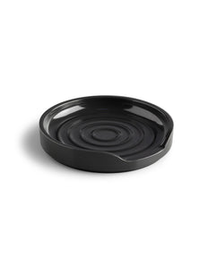 Cooks Boutique Spoon Rests Zeal Round Spoon Rest, Dark Grey G280T
