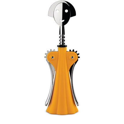 Cooks Boutique Bar Accessories Alessi Anna G Corkscrew Yellow AM01DY