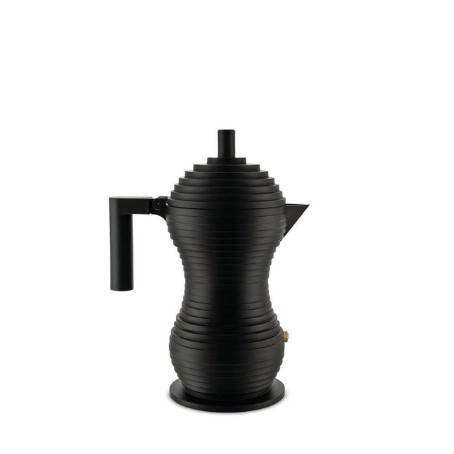 Cooks Boutique Moka Pot Alessi Pulcina 6 Cup Moka Pot Black MDL02/6BB