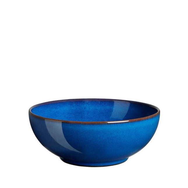 Cooks Boutique Cereal Bowls Denby Imperial Blue Coupe Cereal Bowl 001012007