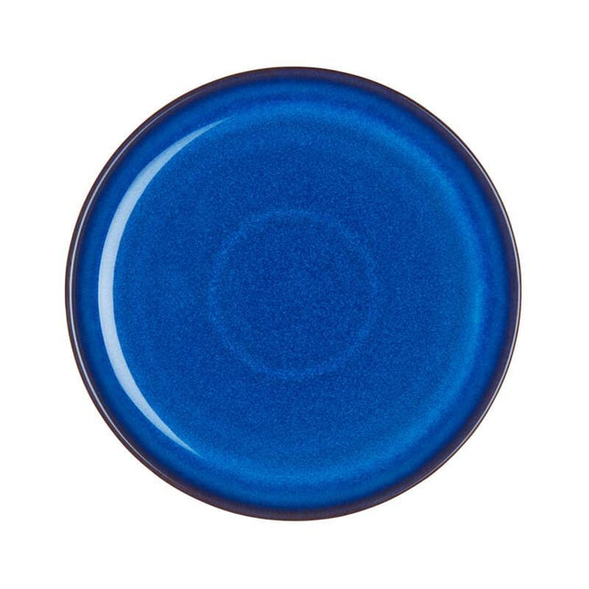 Cooks Boutique Side Plates Denby Imperial Blue Medium Coupe Plate 001012004