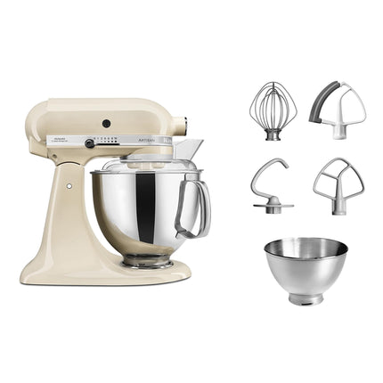 Cooks Boutique Stand Mixers KitchenAid 4.8L Artisan 175 Stand Mixer Almond Cream 5KSM175PSBAC