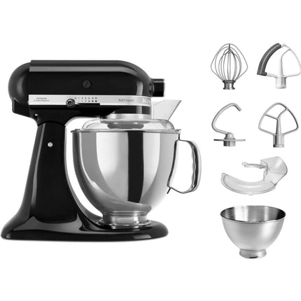 Cooks Boutique Stand Mixers KitchenAid 4.8L Artisan 175 Stand Mixer Oynx Black 5KSM175PSBOB