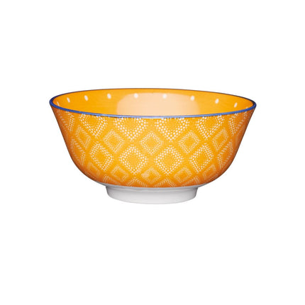 Cooks Boutique Cereal Bowls KitchenCraft 15.7cm Bowl Bright dotty pattern KCBOWL07