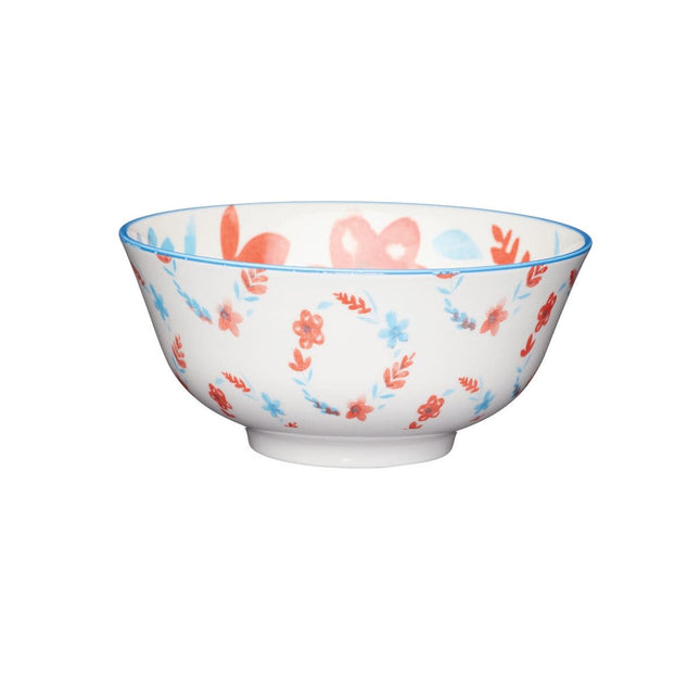 Cooks Boutique Cereal Bowls KitchenCraft 15.7cm Bowl Floral Pattern KCBOWL20