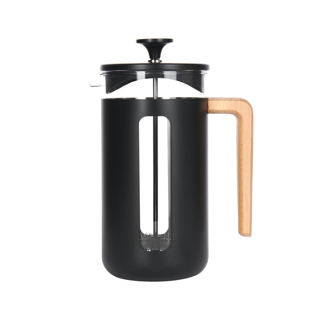 Cooks Boutique Cafetieres La Cafetiere Pisa 8 Cup Cafetiere 1L Black LCPISA8CPBLKW