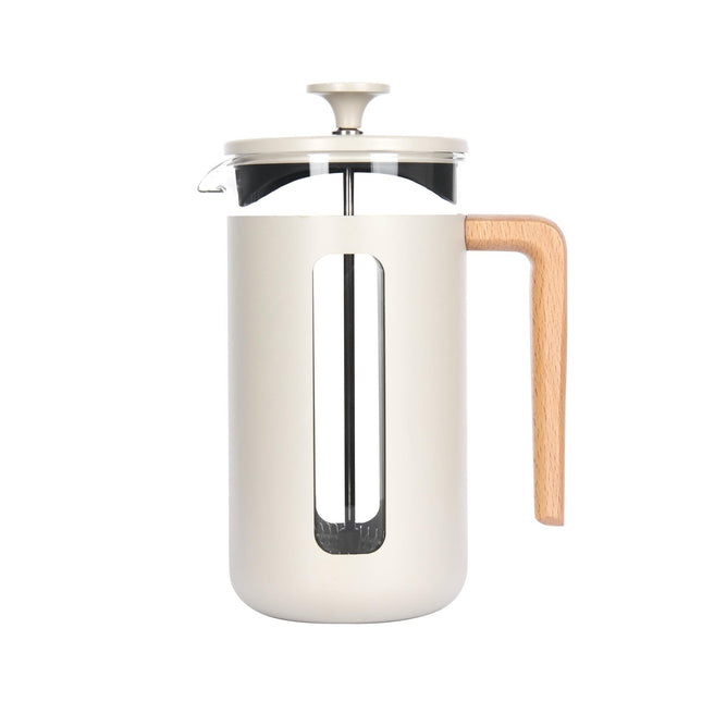 Cooks Boutique Cafetieres La Cafetiere Pisa 8 Cup Cafetiere 1L Latte LCPISA8CPLATW