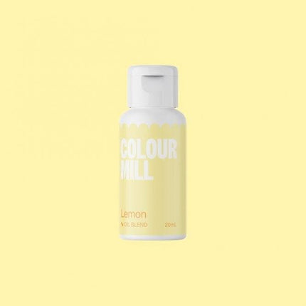 Cooks Boutique Food Colouring Lemon Colour Mill Oil Based Food Colouring 20ml 107226