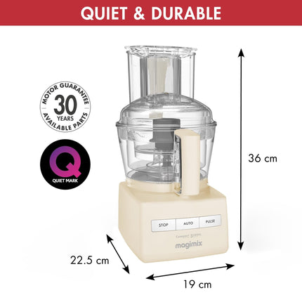 Cooks Boutique Food Processors Magimix 3200XL Food Processor Cream 18375UK