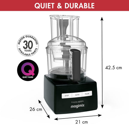 Cooks Boutique Food Processors Magimix 4200XL Food Processor Black 18473Uk