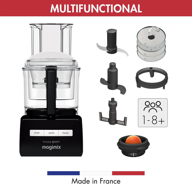 Cooks Boutique Food Processors Magimix 5200XL Pro Food Processor Black 18712