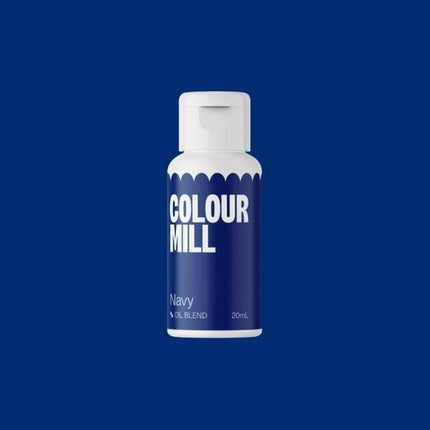 Cooks Boutique Food Colouring Navy Colour Mill Oil Based Food Colouring 20ml 107232