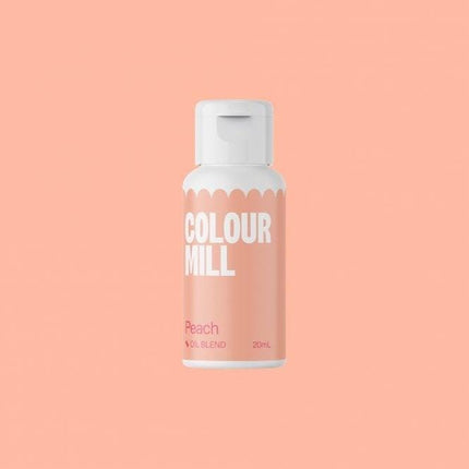 Cooks Boutique Food Colouring Peach Colour Mill Oil Based Food Colouring 20ml 107236