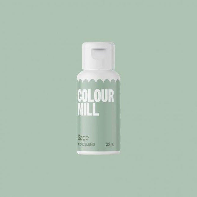 Cooks Boutique Food Colouring Sage Colour Mill Oil Based Food Colouring 20ml 201022