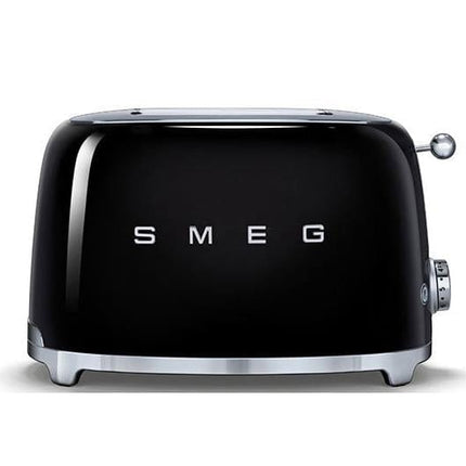 Cooks Boutique Toasters Smeg 2 Slice Toaster - Black TSF01BLUK