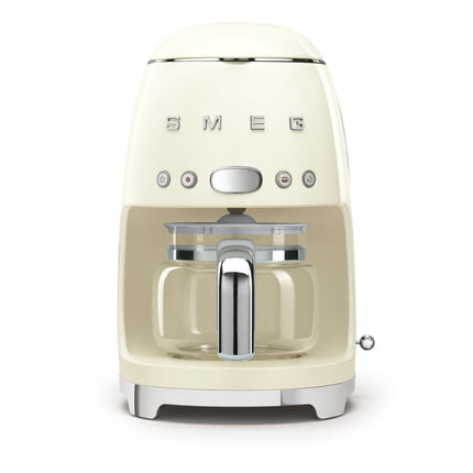 Cooks Boutique Filter Coffee Smeg Drip Filter Coffee Machine - Cream DCF02CRUK