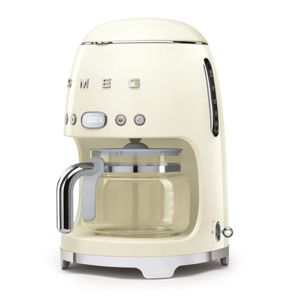 Cooks Boutique Filter Coffee Smeg Drip Filter Coffee Machine - Cream DCF02CRUK