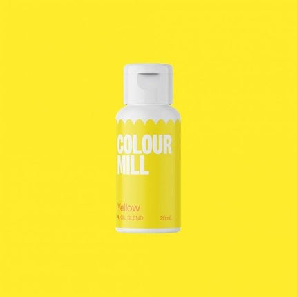 Cooks Boutique Food Colouring Yellow Colour Mill Oil Based Food Colouring 20ml 107250