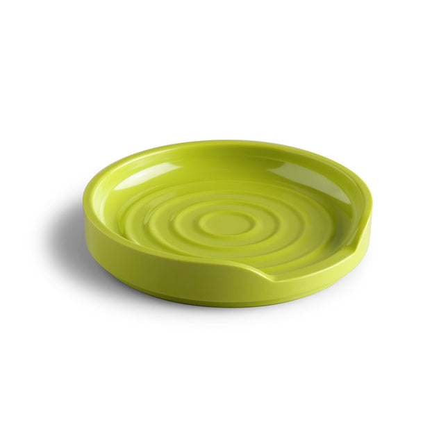 Cooks Boutique Spoon Rests Zeal Round Spoon Rest, Lime G280L