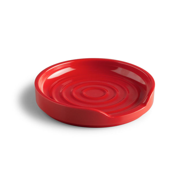 Cooks Boutique Spoon Rests Zeal Round Spoon Rest, Red G280R