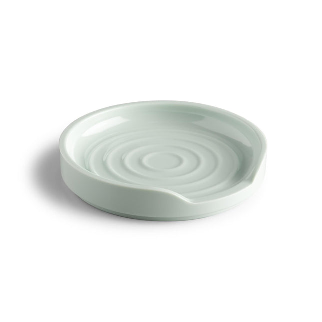 Cooks Boutique Spoon Rests Zeal Round Spoon Rest, Sage Green G280G