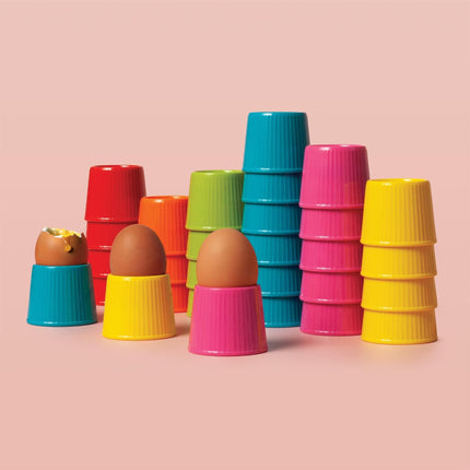 Cooks Boutique Egg Cups Zeal Stacking Egg Cup Neon Pink - Single G279H