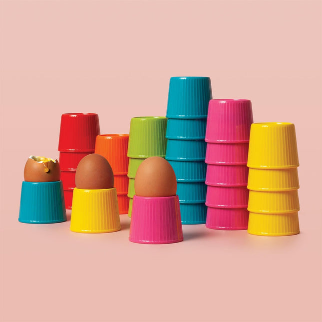 Cooks Boutique Egg Cups Zeal Stacking Egg Cup Neon Pink - Single G279H
